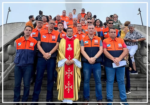 Defesa Civil Estadual participou na Missa de Abertura da Semana Estadual de Redução de Riscos de Desastres.